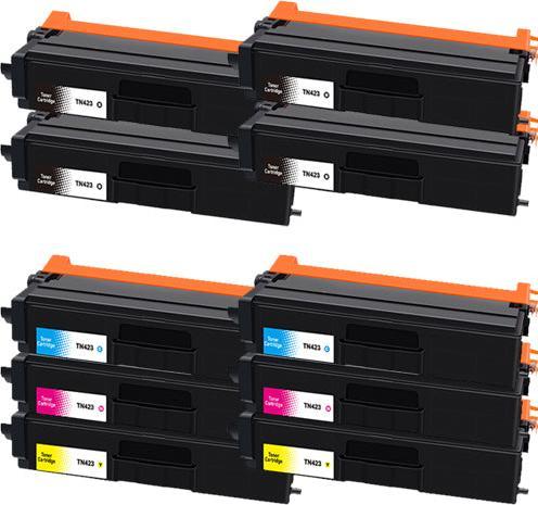 Actual product image Hermex Compatible toner for Brother DCP-L8410CDW (M, FC, C, Y)