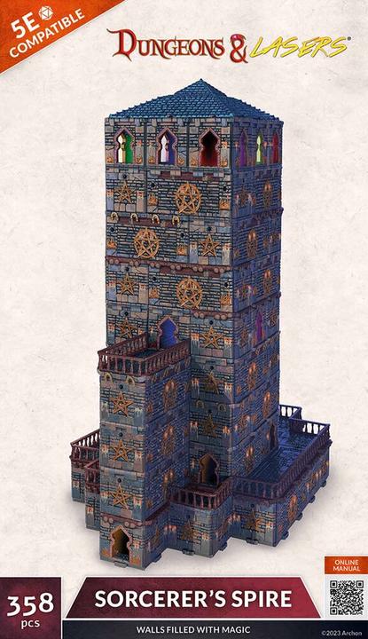 Actual product image Archon Studio Dungeons & Lasers Starter Set: SORCERER S SPIRE