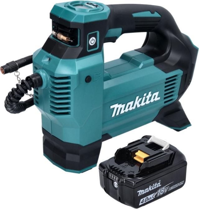 Actual product image Makita DMP 181 M1 Battery compressor 18 V 11.1 bar + 1x battery 4.0 Ah - without charger
