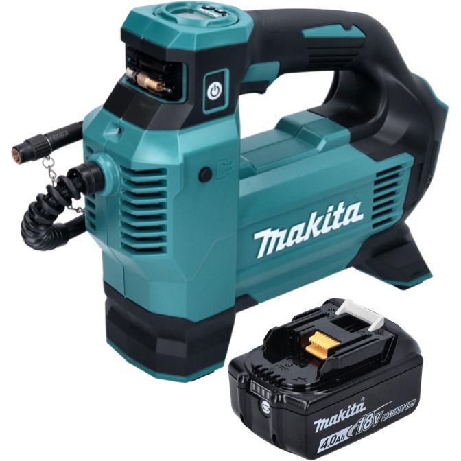 Thumbnail - Makita, Kompressor, DMP 181 M1 Akku Kompressor 18 V 11,1 bar + 1x Akku 4,0 Ah - ohne Ladegerät