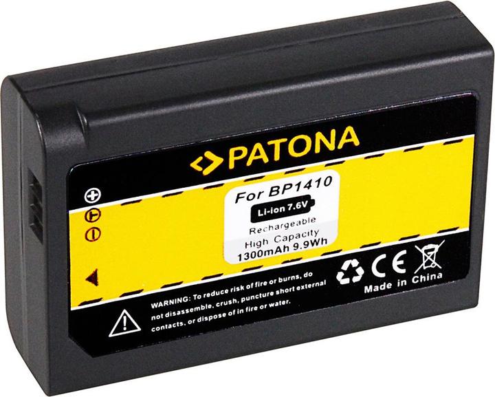Actual product image Patona Battery f. Samsung BP1410 BP-1410 NX30 WB2200F