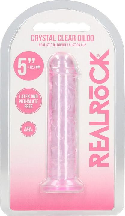 Produktbild RealRock Realistic Dildo - 5 / 12,7 cm - Pink