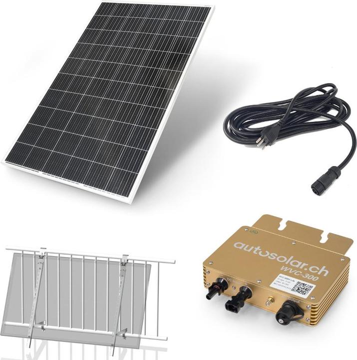 Image du produit Autosolar Centrale électrique de balcon de 335 watts (335 W)