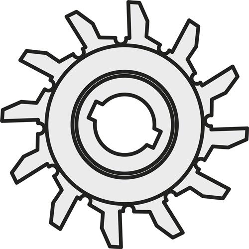 Pramet Ersatzteil ISO MC 2 Bruttogewicht 5,1g (MC 2)