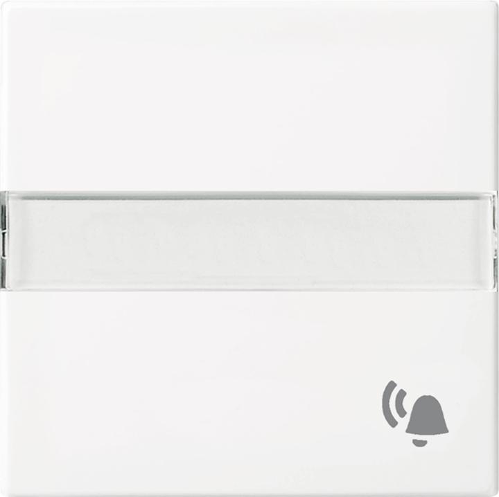 Actual product image Busch-Jaeger balance SI rocker with 2506 N/KI-914 with labelling field and bell alpine white