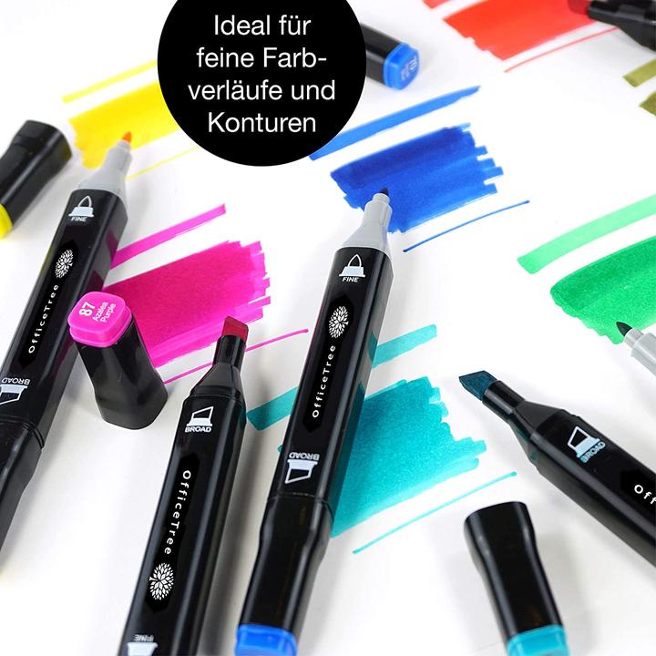 Produktbild OfficeTree Twin Marker (80x)