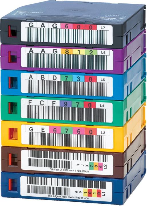 Immagine prodotto HPE LTO-6 Ultrium da 6,25 TB - confezione da 20 pezzi (LTO-1 Ultrium, 2500 GB)