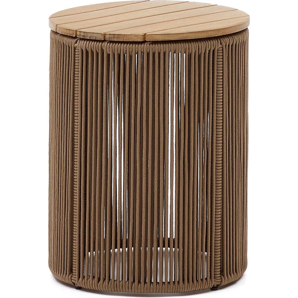 Kave Home, Gartenbeistelltisch + Gartenservierwagen, Dandara