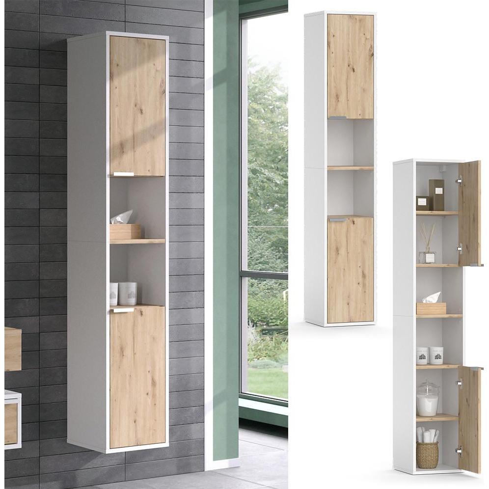 Thumbnail - Vicco, Badezimmerschrank, Henri (30 x 165 x 30 cm)