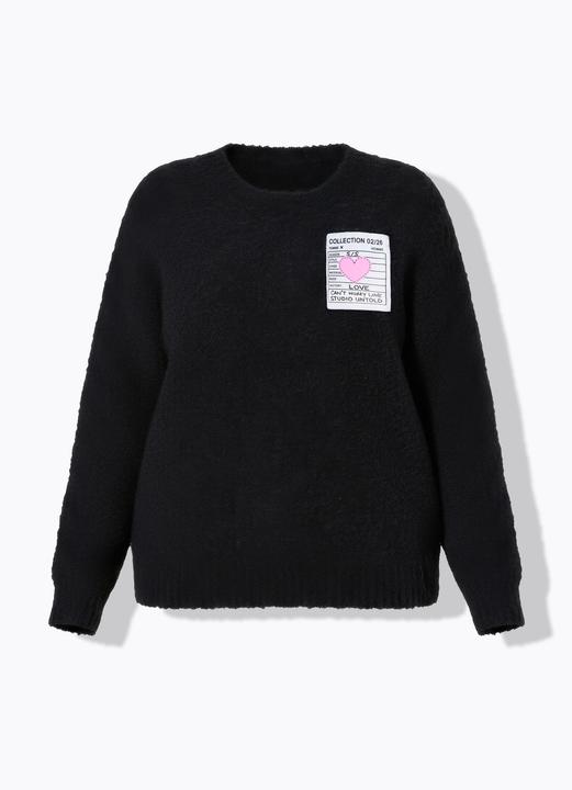 Produktbild Studio Untold Pullover, oversized, Patch, Langarm (46, 48)