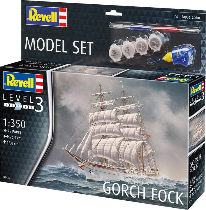 Produktbild Revell MS Gorch Fock