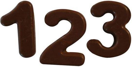 Produktbild Silikomart Sf 174 Choco 123 Silicone Mould
