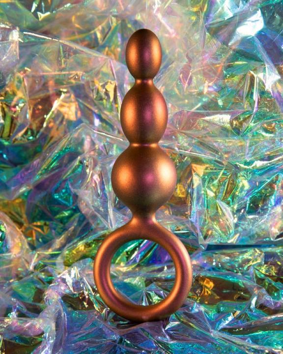 Produktbild Blush Anal Adventures Matrix Beaded Loop Anal Plug Kupfer