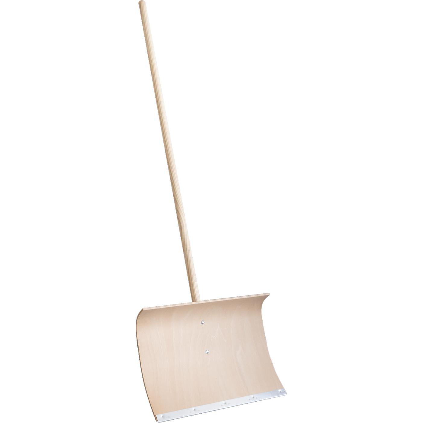 Soennecken, Pala da neve, Pala da neve in legno con manico da 50 cm e bordo in acciaio