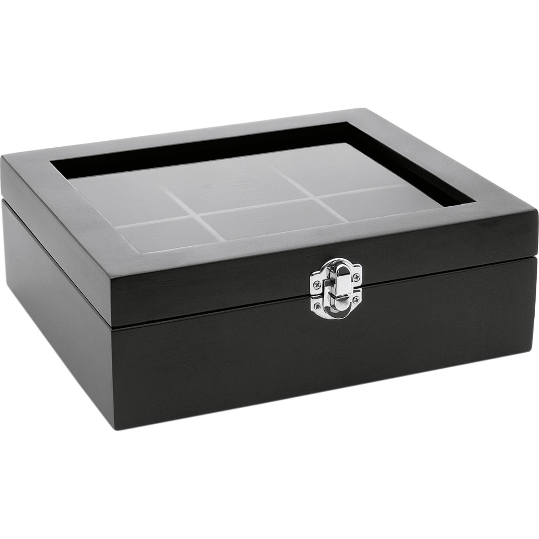 Bredemeijer Teebox, Vorratsbehälter, Schwarz