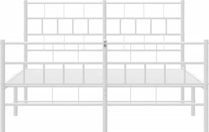 Produktbild vidaXL Metall Bettgestell (140 x 190 cm)