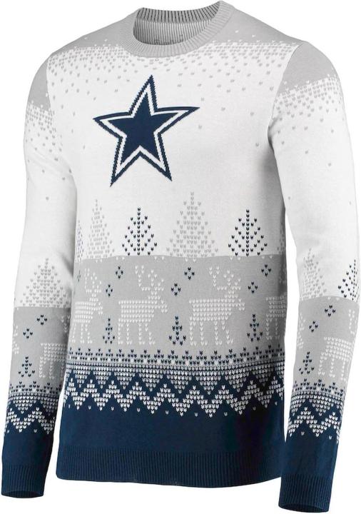 Produktbild Foco NFL Ugly Sweater XMAS Strick Pullover Dallas Cowboys - XL (XL)