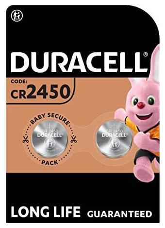 Image du produit Duracell Pile au lithium, pile bouton, CR2450, 3V (2 pcs, CR2450, 620 mAh)