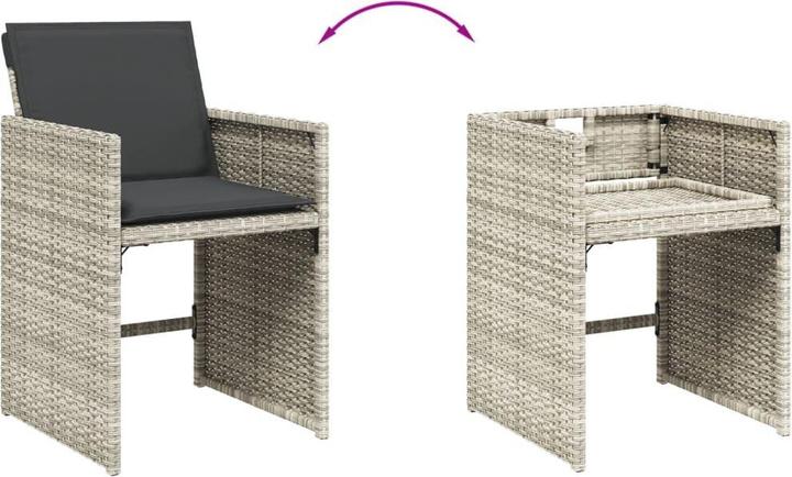 Produktbild vidaXL Garten Essgruppe