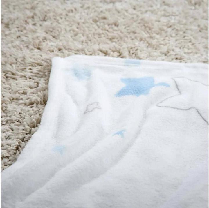 Actual product image Babybest Favourite Man Microfibre Fluffy Blanket (100 x 75 cm)