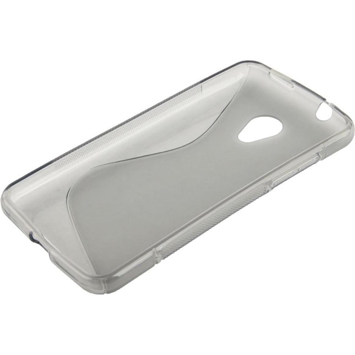 Thumbnail - König Design Handyhülle TPU Schutzhülle für Handy HTC Desire 700 grau (HTC Desire 700), Smartphone Hülle, Grau
