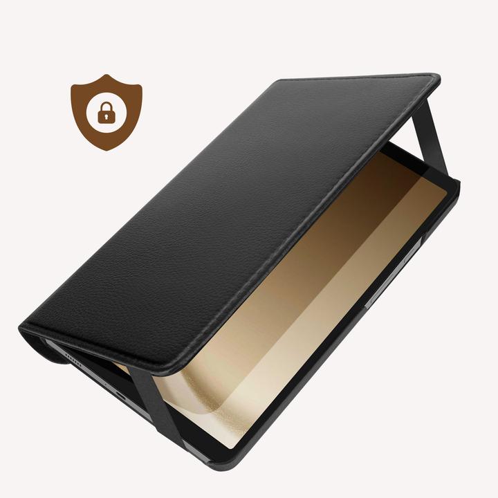 Produktbild Akashi 360 Rotating Folio Case Black Stand Position For Samsung Galax (Galaxy Tab A9)