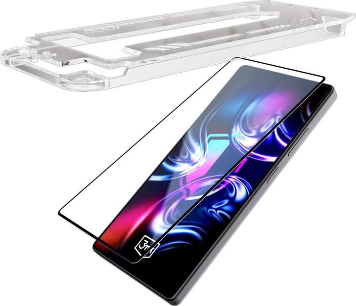 Produktbild 3MK Szkło hartowane HardGlass Max z aplikatorem do Samsung Galaxy A56 (1 Stk., Samsung Galaxy A56)