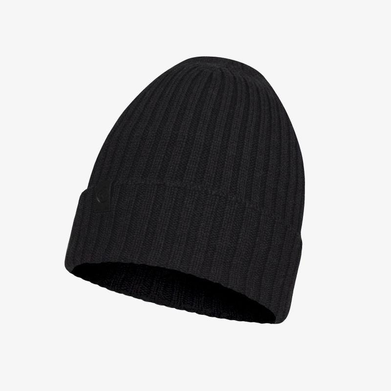 Buff, Unisex, Mütze, Knitted Hat Norval Graphite, Grau, (One Size)