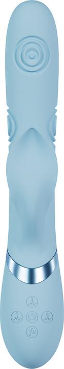 Produktbild Vive Fronda - G-Spot Vibrating and Tapping Leaf Clitoral Stimulator - Blue