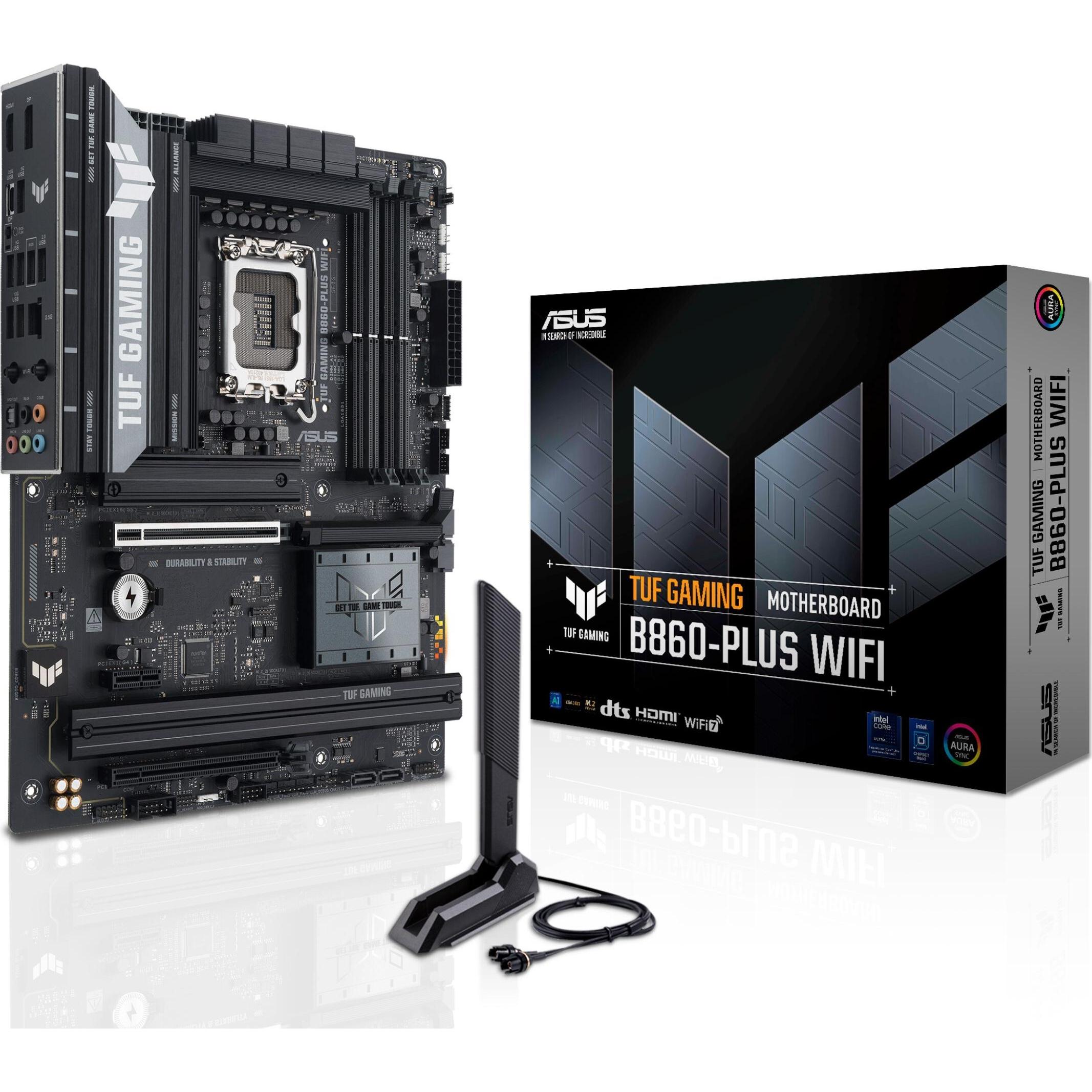 ASUS TUF GAMING B860-PLUS WIFI (Socket S1, Intel B860, ATX), Mainboard