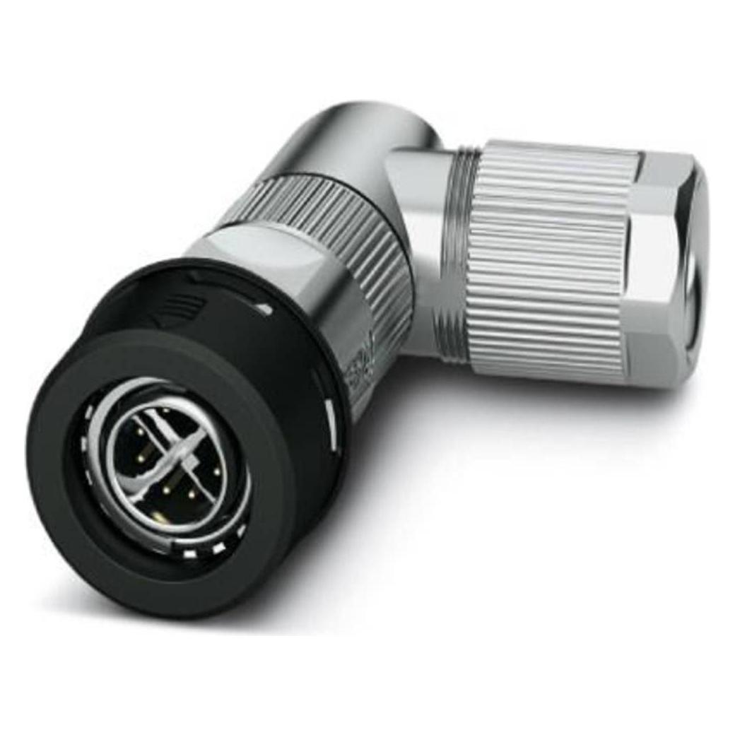 Phoenix Contact 1021784 Sensor-/Aktor-Steckverbinder Stecker, gewinkelt Polzahl: 8 1 St., Elektronikkabel + Stecker