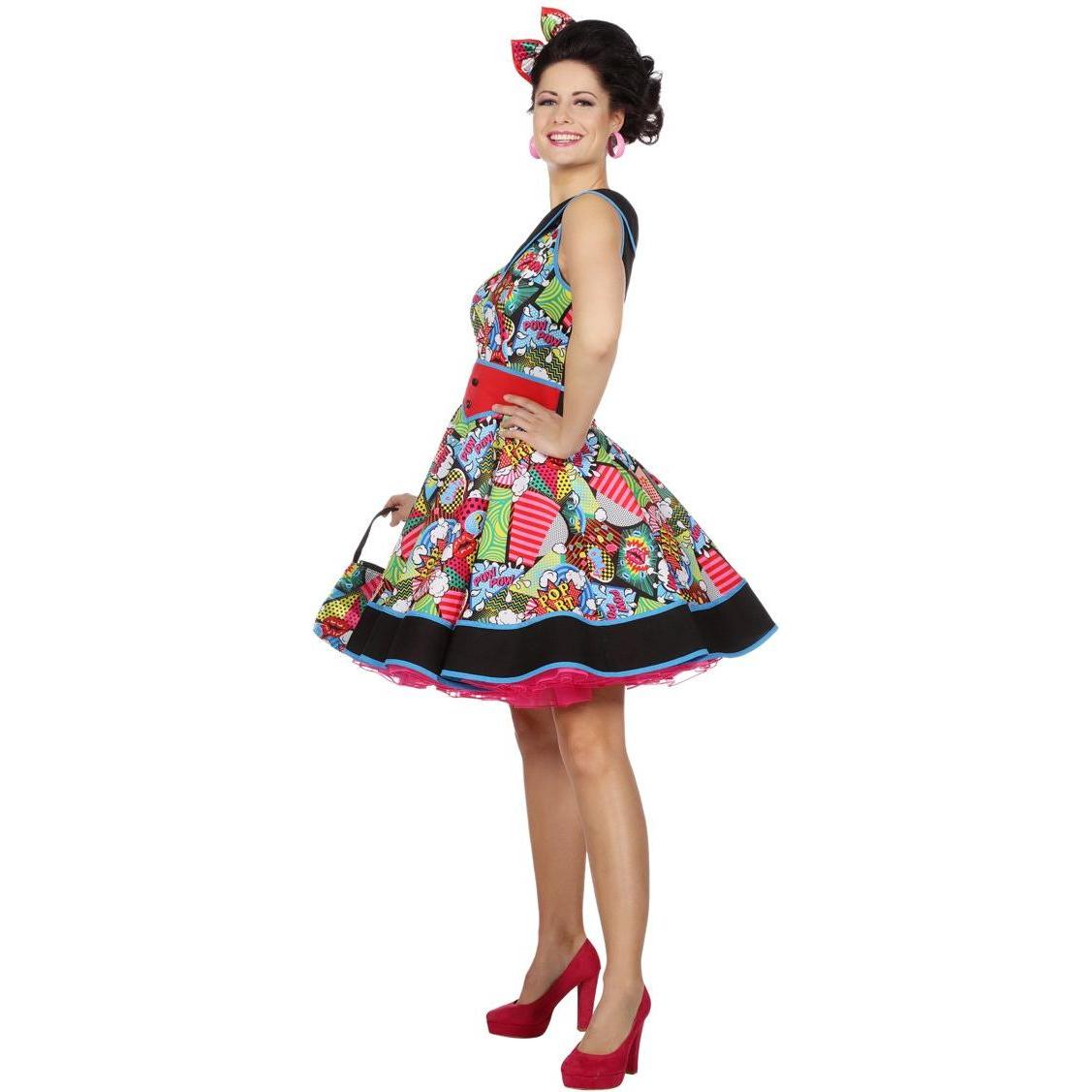 Thumbnail - Wilbers Pop Art Kleid, Gr.42 (42)