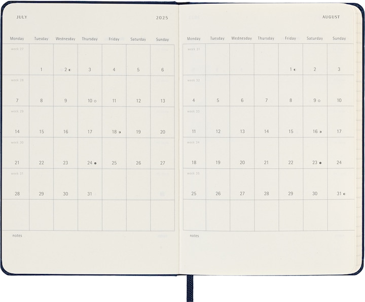 Actual product image Moleskine Notebook (A6, Pocket, English)
