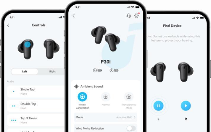 Image du produit soundcore P30i (ANC, 7 h, Sans fil)