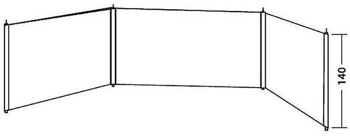 Actual product image Easy Camp Windscreen (Awning, 2 kg)