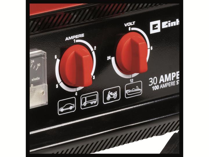 Actual product image Einhell CC-BC 30 (6V, 12V, 24V, 30 A)