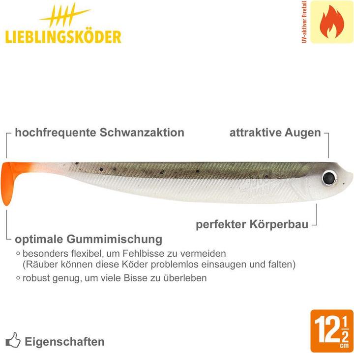 Produktbild Lieblingsköder Actionpack Captain (10 cm)