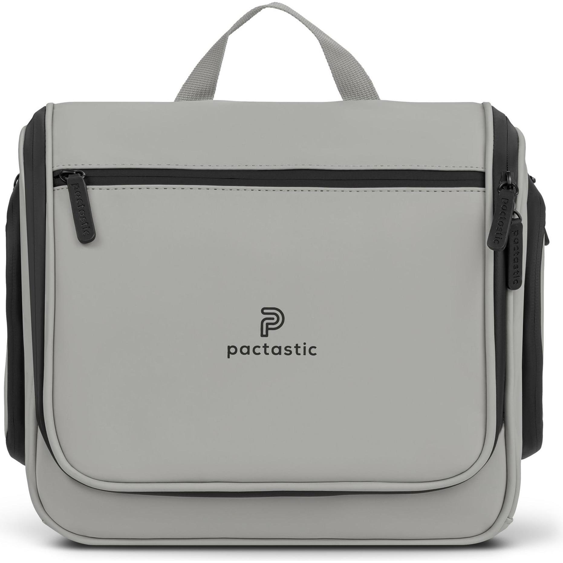 Pactastic, Necessaire, Urban Collection Kulturbeutel 30 cm, Grau, (8 l)