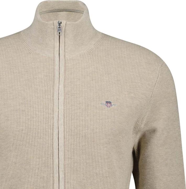 Produktbild GANT Micro Textured Cotton Zip Cardigan (XXL)