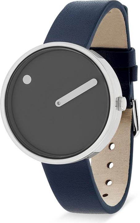 Actual product image Picto 34052-6714S Thunder Grey Unisex 34mm 5ATM