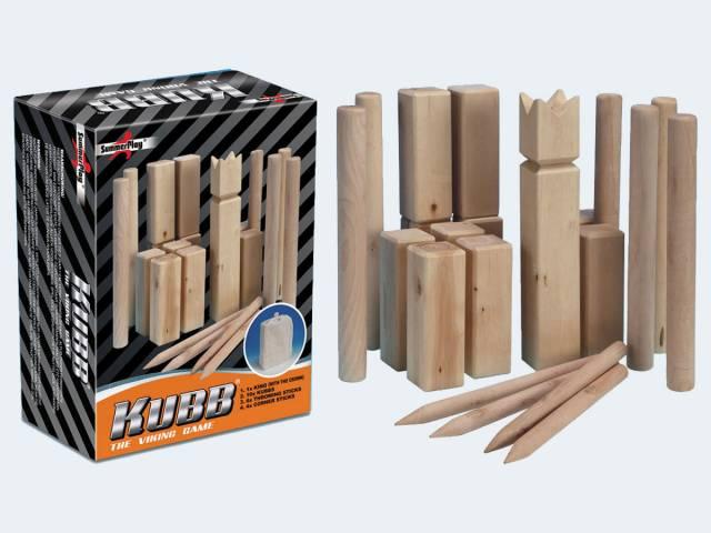 Produktbild Gebro Toys Kubb das Wikingerspiel (2 - 12 Spieler)