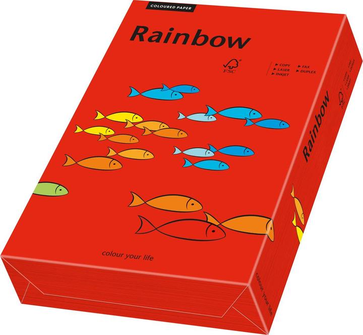 Image du produit Papyrus Papier Rainbow Rouge A3 (160 g/m², 250 x, A3)