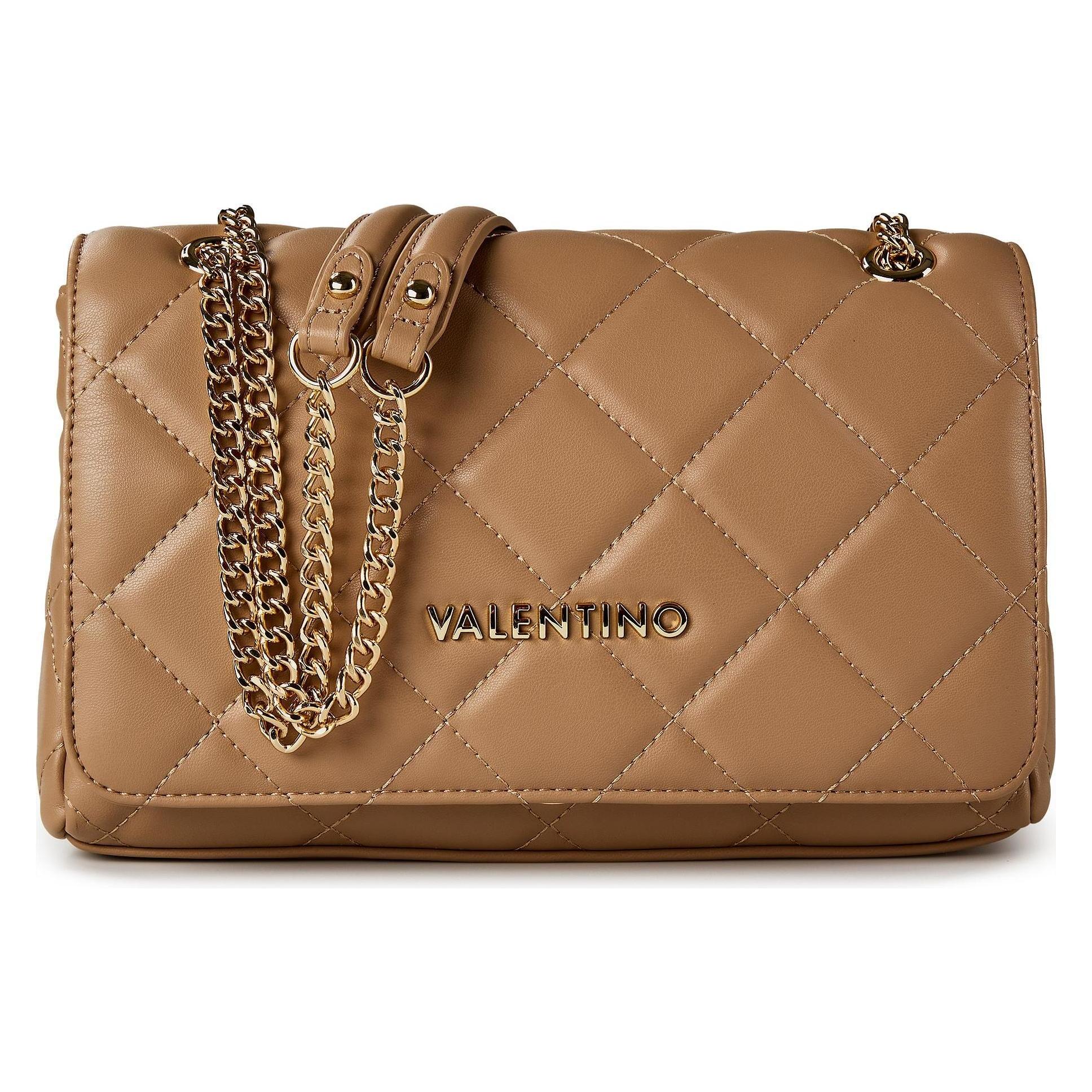 Valentino, Damen, Handtasche, Ocarina Flap Bag, Beige