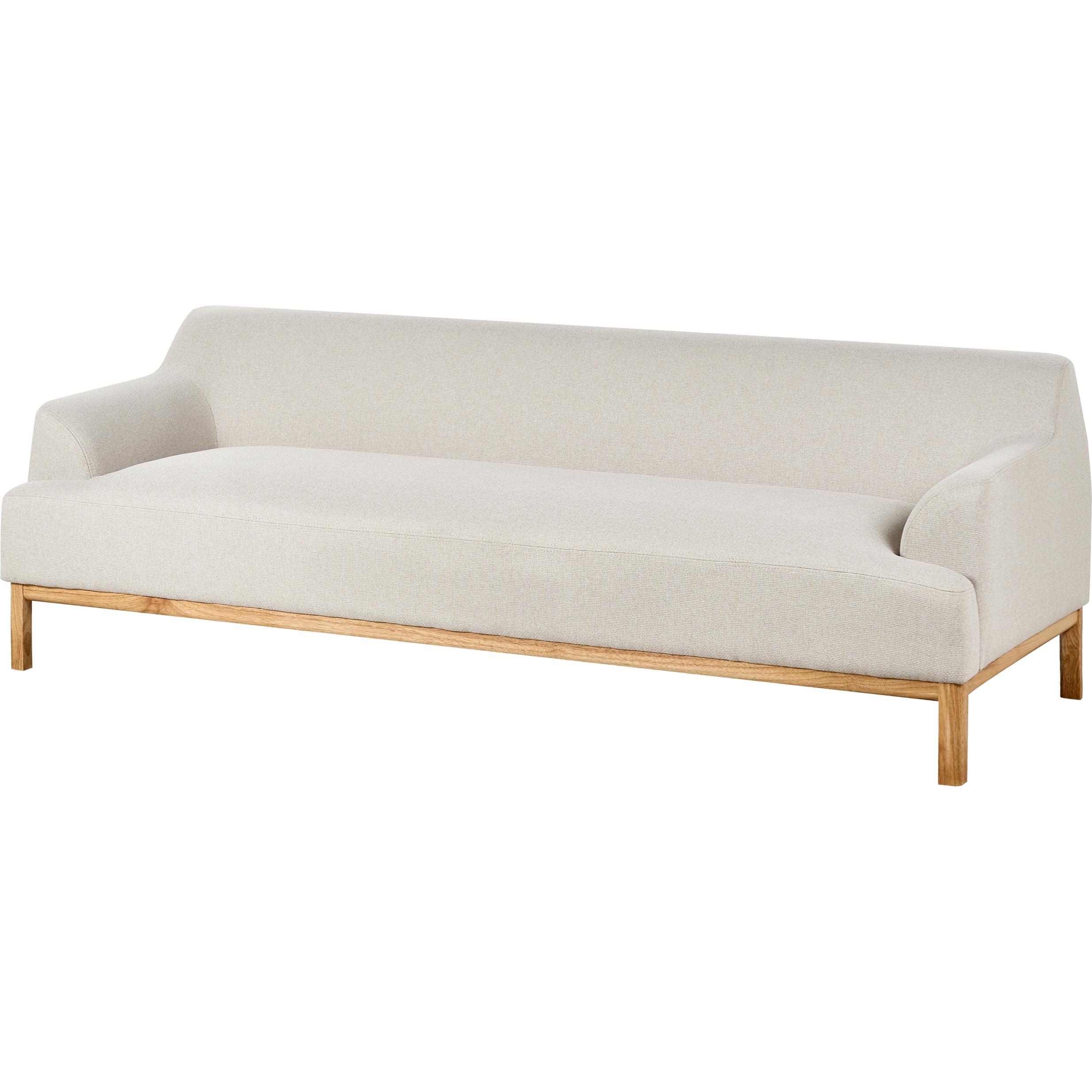 Beliani, Sofa, Sosjo (3-Sitzer)
