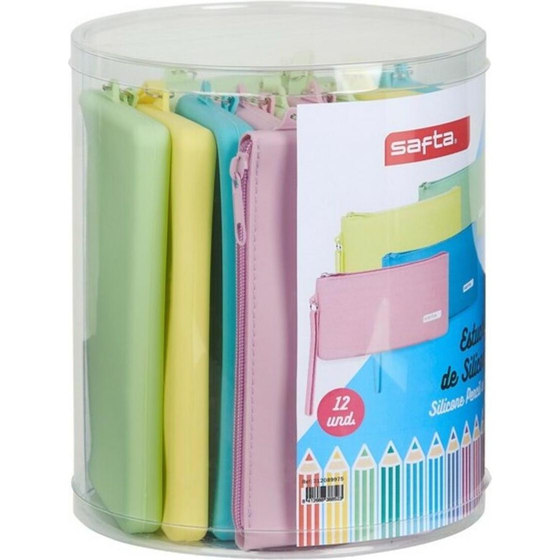 Safta, Astuccio, Holdall 12 Pieces Assorted colours