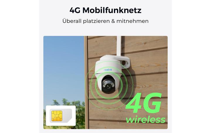 Image du produit Reolink Go G430 4G PT Kamera inkl. Solarpanel (2560 x 1440 (WQHD))