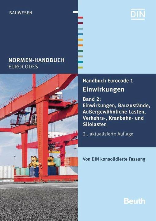 Produktbild Handbuch Eurocode 1 - Einwirkungen (Deutsch, DIN e.V., 2019)