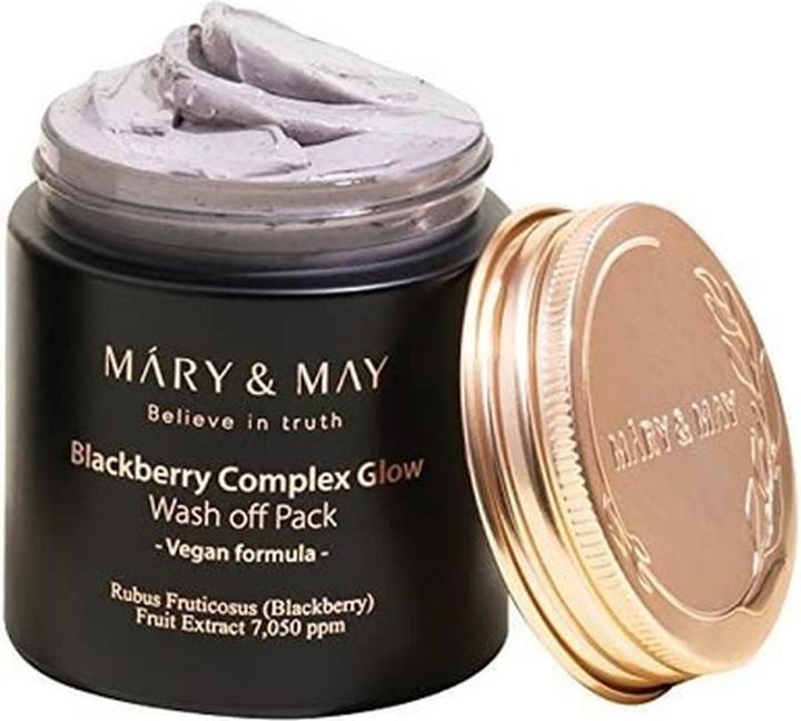 Produktbild Mary&May MARY & MAY Blackberry Complex Glow Abwaschpackung, 125 g