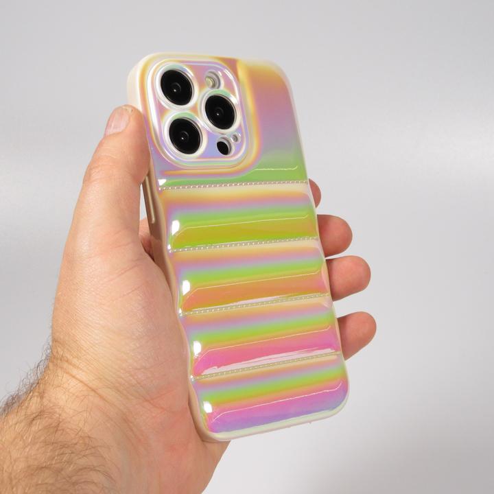 Image du produit PhoneLook Coque Silicone 3D coussins brillant & réfléchissant (Apple iPhone 14 Pro Max)