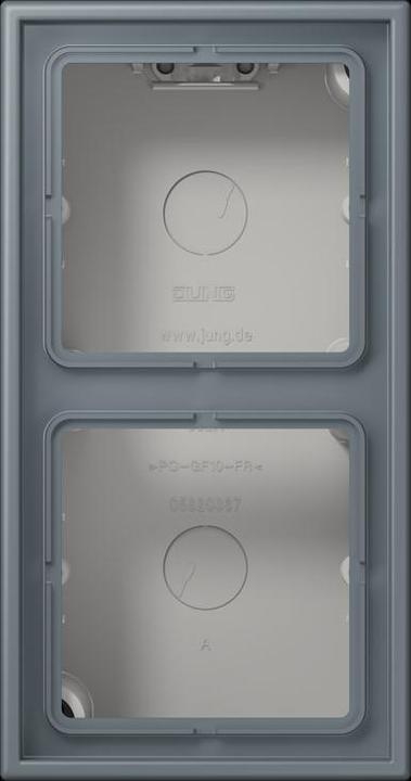 Actual product image JUNG Surface-mounted cap, 2-gang